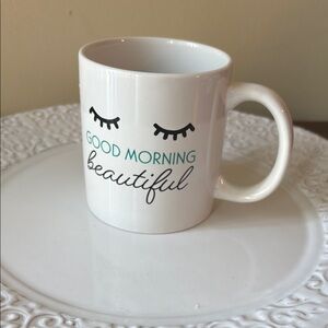 Good Morning Beautiful White Mug